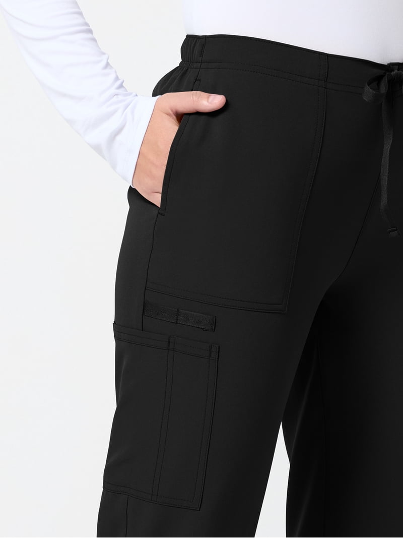 Scrubstar Core Essentials Women's Drawstring Cargo Jogger Scrub