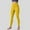 Yellow, variant on GZWYHT Leggings for Women,Yoga Pants Women,Women's Solid Color Fashionable Casual Sports Hip Lifting High Elastic Tight Yoga Pants,Workout Leggings,Tights for Women,Summer Pants,Beige,L