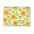 thumbnail image 3 of CADecor Sunflowers Throw Blanket Bed Sofa Blanket 58x80 inches, 3 of 3
