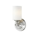 thumbnail image 5 of Z-Lite 2102-1S Cannondale 1 Light Wall Sconce - Nickel, 5 of 7