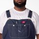 thumbnail image 2 of Dickies - Monos y overoles con pechera para hombre, ropa de trabajo Indigo Rigid 44W x 32L US, 2 of 5