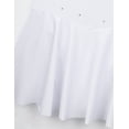 thumbnail image 6 of Vxuxlje Kids Girls Ice Skating Sparkle Diamond V-shaped Sheer Tulle Splice Leotard A-line Dress for White 10, 6 of 7