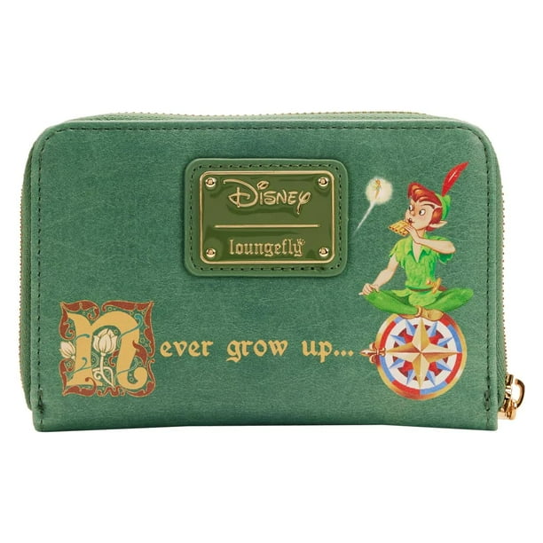 Loungefly Disney Peter Pan Book Series Zip Around Wallet Walmart