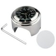 thumbnail image 4 of 22-25mm Motorcycle Handlebar Clock Metal Mount Hand Grip Bar Dial Watch, 4 of 7