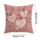 thumbnail image 3 of CaiYueKe Valentine's Day Pillow Cover Romantic Couples Gift Linen Look Cushion Case Decorative Throw Pillow for Home Decor Sofa Bedroom Living Room Anniversary Present, 3 of 7