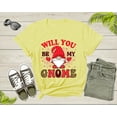 thumbnail image 6 of Valentine's Day Will You Be My Valentines Red Gnome Gifts T-Shirt Cute Gnome Shirt Valentines Day Gift Love Shirt Gnome Love Heart Tshirt, 6 of 6