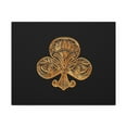 thumbnail image 4 of 3D Gold Clubs Playing Card Canvas Wall Art for Home Decor Ready-to-Hang, 4 of 18