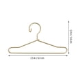 thumbnail image 3 of MasteelfCA 10pcs Metal Mini Clothes Hangers Mini House Clothes Support Dolls Coat Rack, 3 of 9