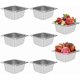thumbnail image 1 of Paquete de 8 Sartenes de Acero Inoxidable, Sartenes de Vapor, Insertos de Acero Inoxidable Tamaño 1/6(17.6 * 16.2 * 6.5cm), Cacerolas de Acero Inoxidable para Restaurantes, Stainless steel pot, 1 of 5
