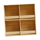 thumbnail image 3 of Caja nido para periquitos, casa para pájaros, decoración de jardín, caja de cría para pájaros 4 cuadrículas de 60 cm x 60 cm, 3 of 9