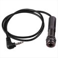 thumbnail image 4 of 3X Cable de Registro de Guitarra Cable Piezoeléctrico Clavija Final Adaptador de Guitarra de Enchufe Cable de Instrumento Estéreo, 4 of 5