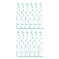 thumbnail image 3 of Guardoinrt 6pcs Hanging Garland Safe Ingredients Good Demonstrating Effect PVC Made Light Blue 2Set, 3 of 5