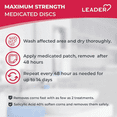 thumbnail image 2 of LEADER Medicated Corn Removers, Salicylic Acid 40%, Toe Corn Treatment Patches, All-Day Pain Relief, Cushion Protection Against Shoe Pressure and Friction, for Adults and Kids 10+, 9 Pads, 2 of 6