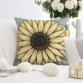 thumbnail image 3 of Seasonal Elegance with Spring/Summer 16x16 Inch Throw Pillow Covers, Set of 2, Floral Tulips, Mason Jars, Home Sweet Home, Bloom with Grace Farmhouse Decor, 3 of 7