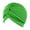 Green, variant on Wancir Stretchy Turban Caps for Women, Chemo Head Wraps, Cancer Headwear, Twisted India Hats, Assorted Colors