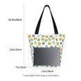 thumbnail image 3 of Fotbe Tiger Leaves Bolsa de Playa con Estampado, Bolsa de Hombro, Bolsa de Mano Espaciosa, Bolsa de Viaje Ligera, Bolsa de Compras Versátil, 3 of 6