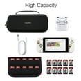 thumbnail image 4 of YOOPEO Étui de Rangement pour Manettes Switch OLED - Compatible avec HORI Split Pad Pro, Sac de Voyage Rigide en EVA Grande Capacité pour Accessoires Nintendo Switch, Organisateur Portable Antichoc, 4 of 5