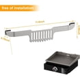 thumbnail image 2 of Huayishang Barbecue Grill Pan, Kitchen Essentials Clearance Sale Griddle Tool Holder Spatula Holder for Griddle Stainless Steel Grill Utensil Holder Spatula Holder Grill Barbecue Tool, 2 of 6
