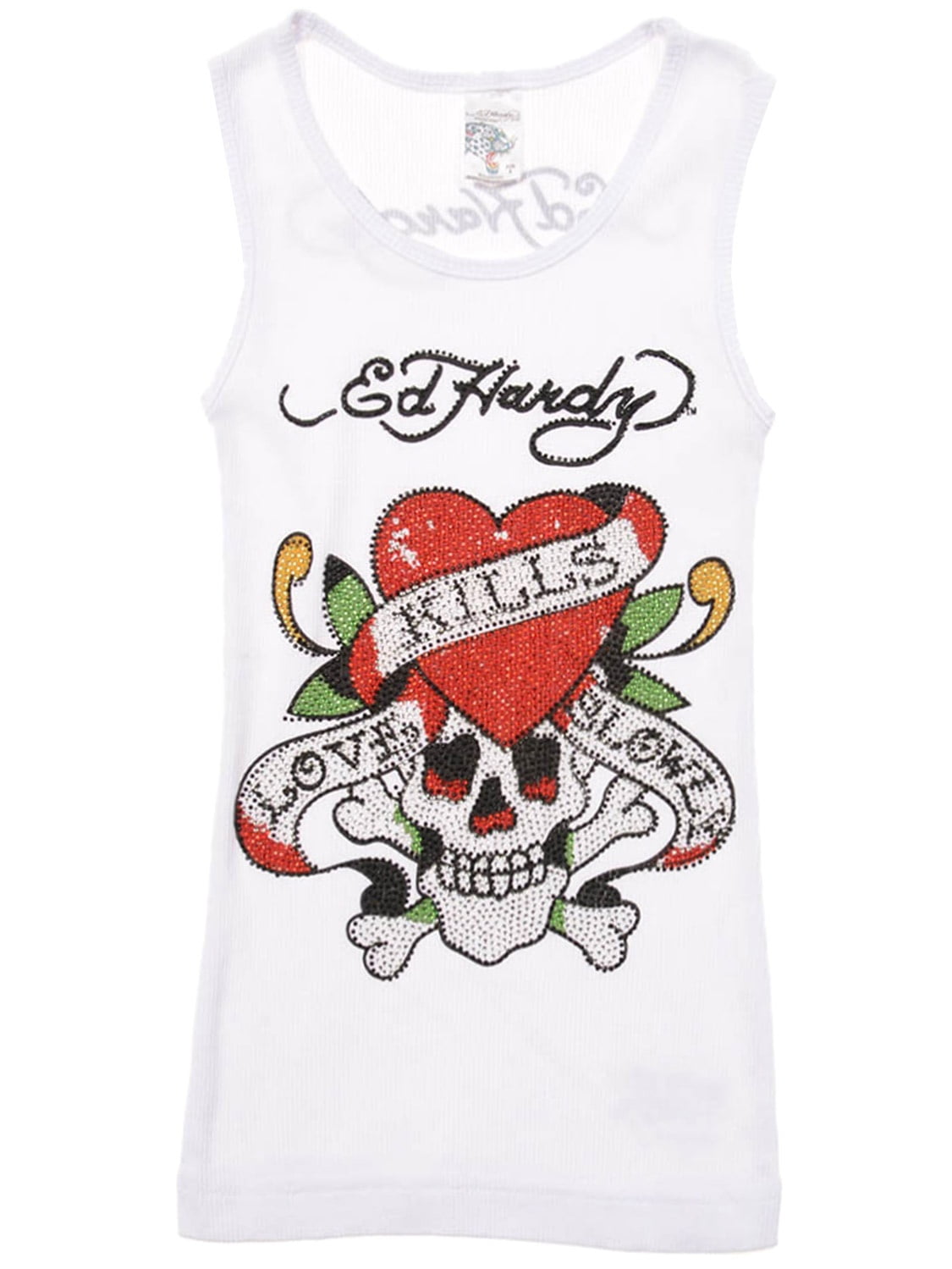 Ed Hardy Love Kills Slowly Tank Top for 