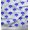 Lapis Blue, variant on Soimoi Black Cotton Duck Fabric Artistic Floral & Scale Geometric Decor Fabric Printed Yard 42 Inch Wide
