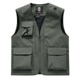 thumbnail image 2 of MAIHAN Men's Multi-Pocket Outdoor Vest, Breathable Mesh Lined Utility Vest for Photography, Fishing, Hiking & Work, 2 of 4