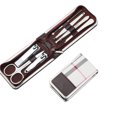 thumbnail image 1 of Kit de manicura y pedicura, juego de cortaúñas, tijeras para uñas de manos y pies, 7 piezas de herramientas de cuidado para hombres y mujeres con bolsa de viajeEstilo: estilo 3;, 1 of 6