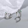 thumbnail image 1 of Mujeres Serpiente Mini Pendientes Aros Cool Ear Accesorios Regalo ZefeiWu 9024735283362, 1 of 1