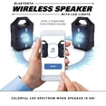 thumbnail image 5 of SOAR NFL ShockBox XL Altavoz Bluetooth inalámbrico LED, Minnesota Vikings, 5 of 5