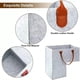 thumbnail image 5 of Cesta de escalera de fieltro perfecl para escaleras de madera gris claro, 5 of 7