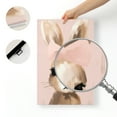 thumbnail image 6 of WFSposter Little Rabbit Poster Bunny Print Pastel Color Art Portrait Art Watercolor Art Gift for Kids & Parents Chic Decor for Nursery,Bedroom or Kid's Room 8x10 Wall Art, 6 of 7