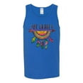 thumbnail image 3 of Colorful Neon Be Brave Dreamcatcher | Dean Russo Art Pop Culture Mens Tank Top, Royal, Small, 3 of 6