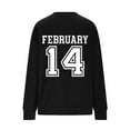 thumbnail image 6 of Valentine's Sweatshirts for Women Crew Neck Hoodies Heart Print Pullover February 14 Print Clothes Graphic Hoodie Holiday Fashion Shirts 2026 Valentine Day Outfit Clothes, 6 of 6