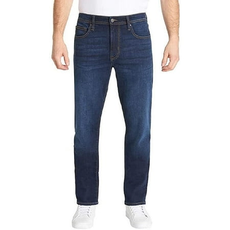 G.H. Bass & Co. Men's Straight Fit Jean (Blue, 40 x 30)