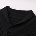 thumbnail image 6 of Toimothcn Men's Sweater Knitted Button Up Cardigan Pocket Sweater Casual Loose Fit Comfortable Trendy Business Knitwear Comfy Mens Clothing, 6 of 8