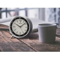 thumbnail image 4 of QXE065SLH Heritage Design Clock, Silver-Tone, 4 of 6
