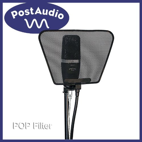Post Audio PF19 Microphone POP Filter Flexible Metal Mesh