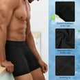 thumbnail image 6 of Protium 6-Pack Men’s Boxer Briefs, Moisture-Wicking Breathable Underwear, S-XXL, 6 of 7
