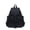 Black, variant on Casual Drawstring Backpack, Lightweight Canvas Daypack with Magnetic Buckle & Multiple Pockets for Women
