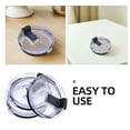 thumbnail image 3 of unbranded 3Ud Tapas De Vaso Transparentes Fáciles De Usar Para Té O Café Con, 3 of 8