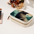 thumbnail image 7 of Sea Lion Velvet Portable Jewelry Display Stand and Organizer with Removable Compartment - Gift, 7 of 7