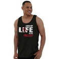 thumbnail image 3 of Living Life Its Fullest Basketball Tank Top Sleeveless Tee Men Brisco Brands M, 3 of 5