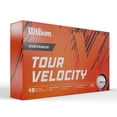 thumbnail image 1 of Pelotas de golf WILSON Tour Velocity Distance, paquete de 15, color blanco, 1 of 2