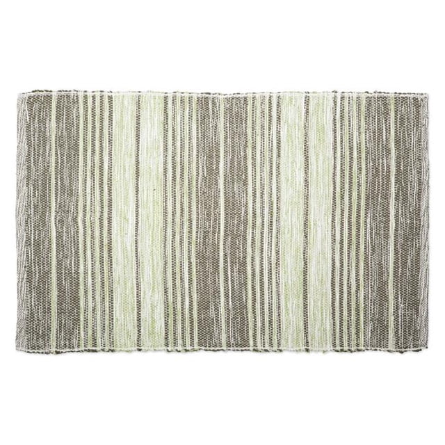 Variegated Artichoke Recycled Yarn Rug, 2 x 3 ft.