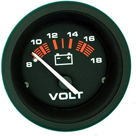 Sierra 57901P Voltmeter - Amega 2", 8-18 VDC