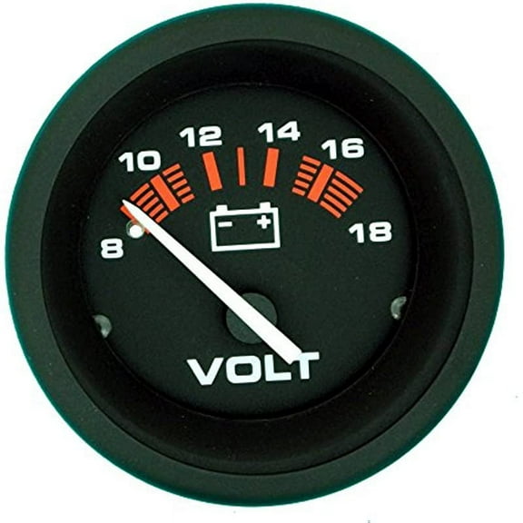 Sierra 57901P Voltmeter - Amega 2", 8-18 VDC