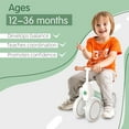 thumbnail image 2 of PrimeCook Shop Baby Balance Bike for 1-3 Year Old Boys Girls, 12-36 Month Toddler Balance Bike, 4 Wheels Baby Bike Toddler First Birthday Gifts, 2 of 18