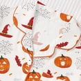 thumbnail image 3 of MVRLSH Womens Pajama Sets for Women 2 Piece Halloween Print Button Waist Short Sleeve Top And Shorts wear Sleepwear Soft Sleepwear Lounge Set White - M, 3 of 7
