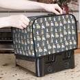 thumbnail image 7 of Daiia Cartoon Bulldog 1 Pattern 2 slice Toaster Cover, Toaster Appliance Dust-proof Cover For Kitchen Small Appliance Dust Cover and Fingerprint Protection, 7 of 7
