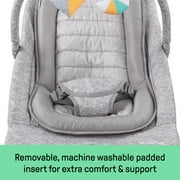 Summer by Ingenuity 2-in-1 Baby Bouncer & Rocker Duo for Infants, Light Gray Tweed