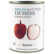 Roland Whole Lychees In Heavy Syrup (20 Oz Cans) 2 Pack